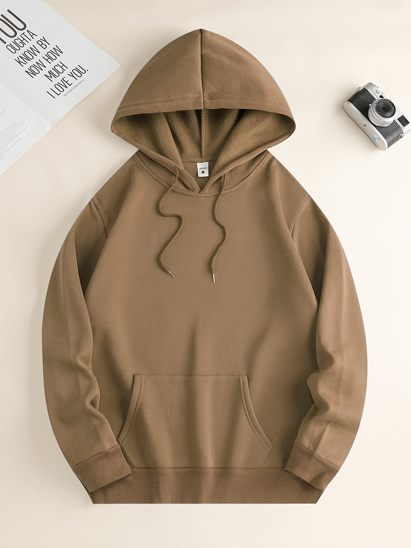 Hoodies Men, 'Love And Peace' Graphic Hoodie, Men’s Pullover Hooded Sweatshirt