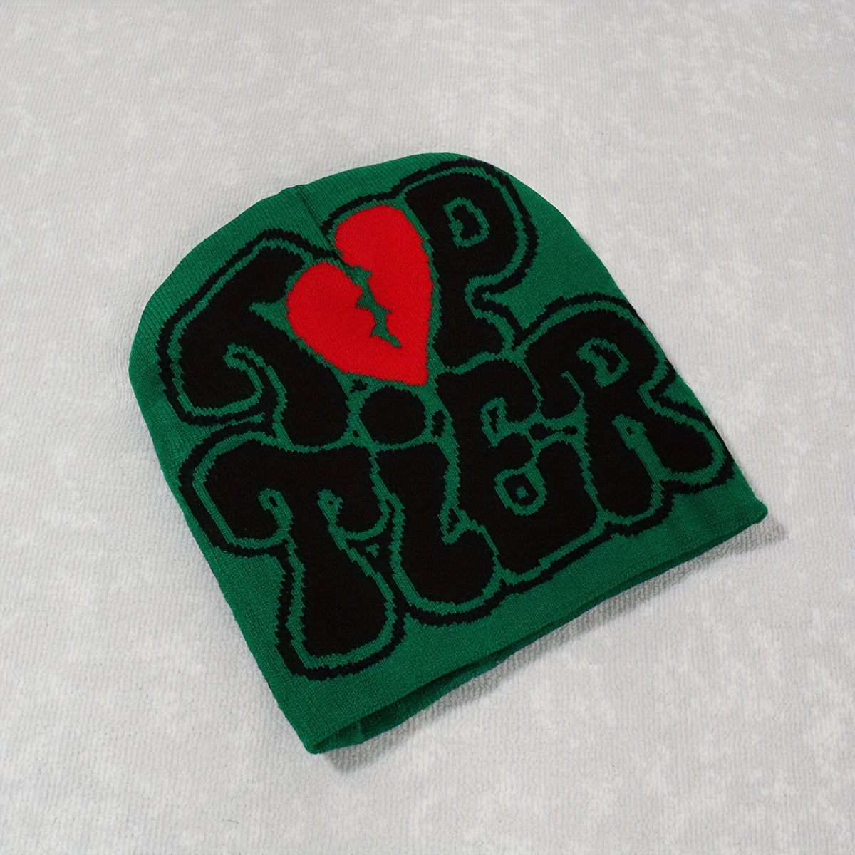 1pc Men's "TOP TIER" Beanie graphic vintage Beanie