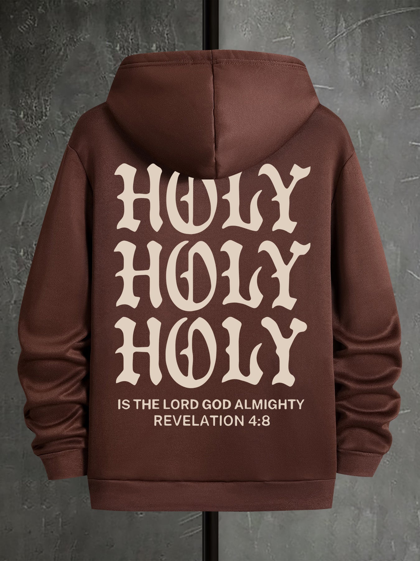 Hoodie "HOLY" Print Polyester Graphic Good Quality Hoodie