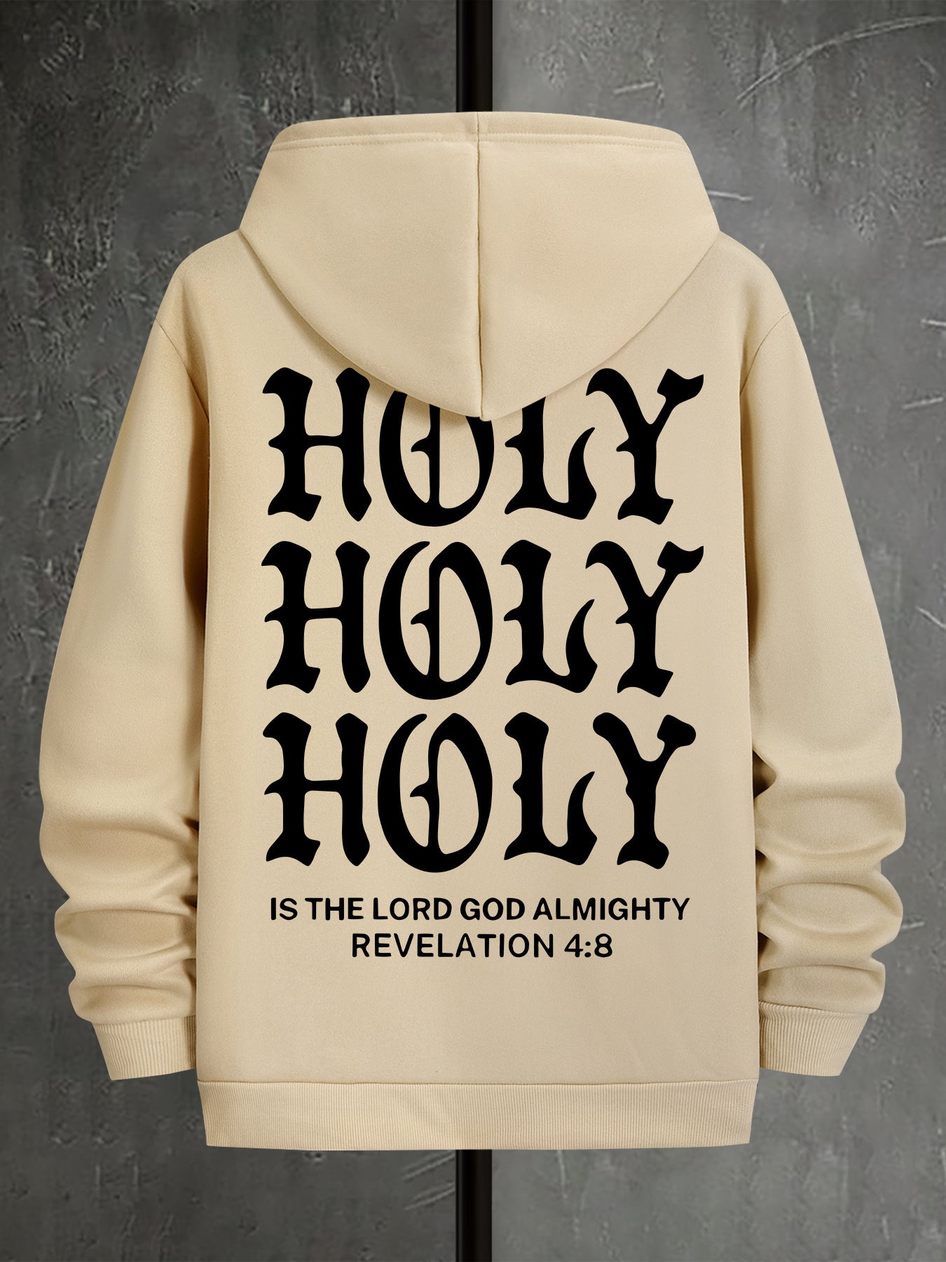 Hoodie "HOLY" Print Polyester Graphic Good Quality Hoodie