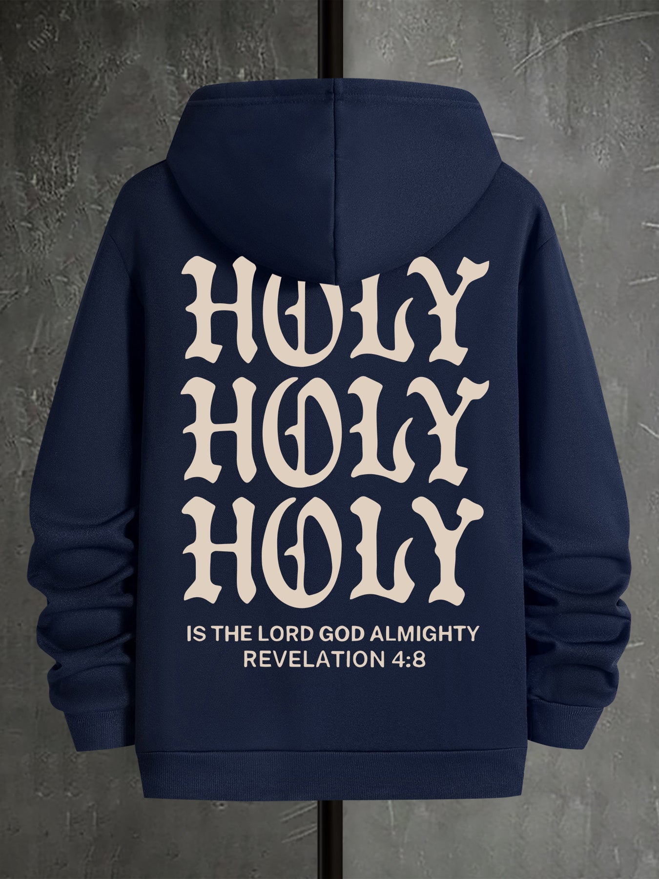 Hoodie "HOLY" Print Polyester Graphic Good Quality Hoodie