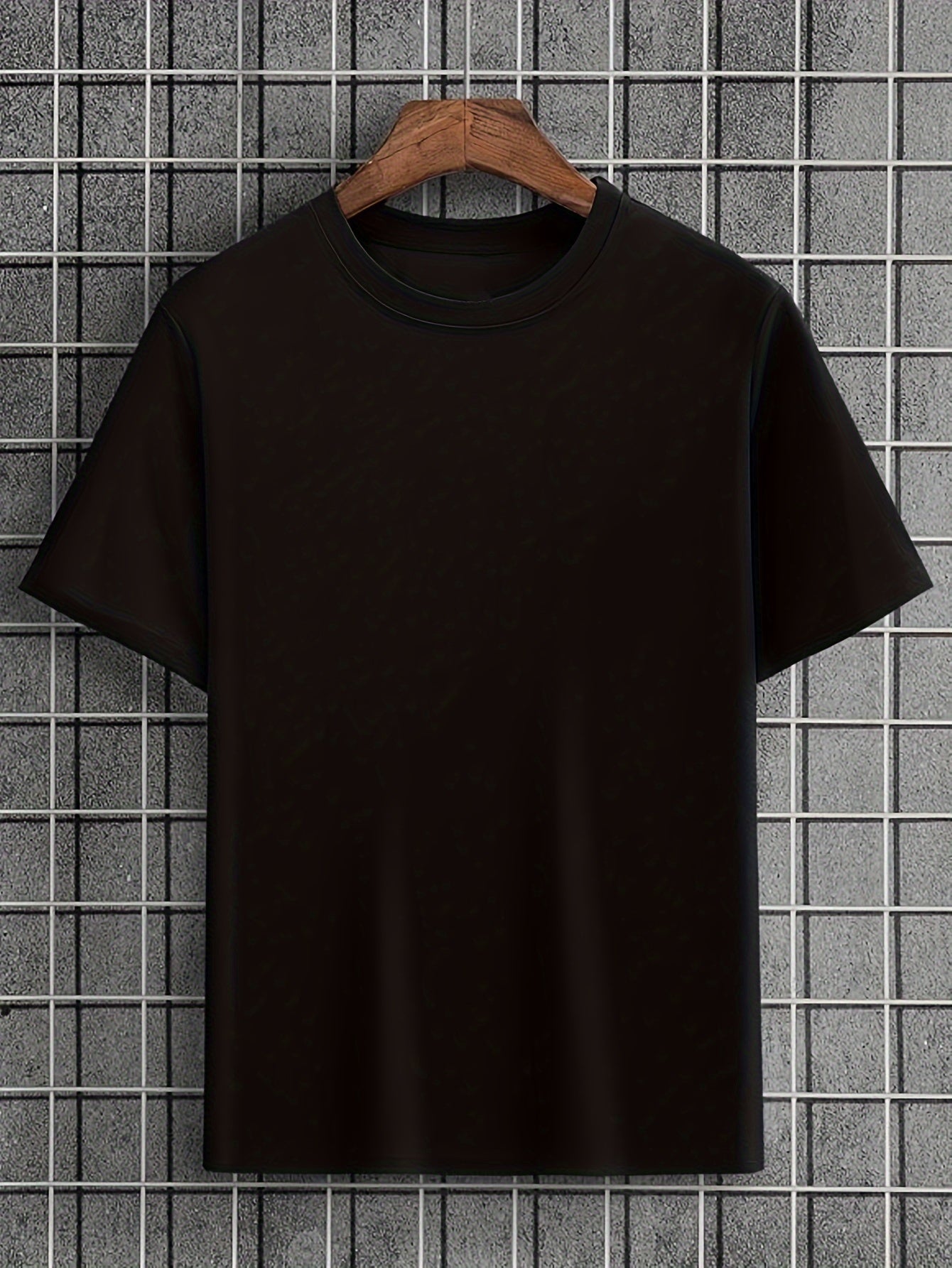 ANGEL Men's Graphic Design Crew Neck Active T-shirt, Comfy Tee