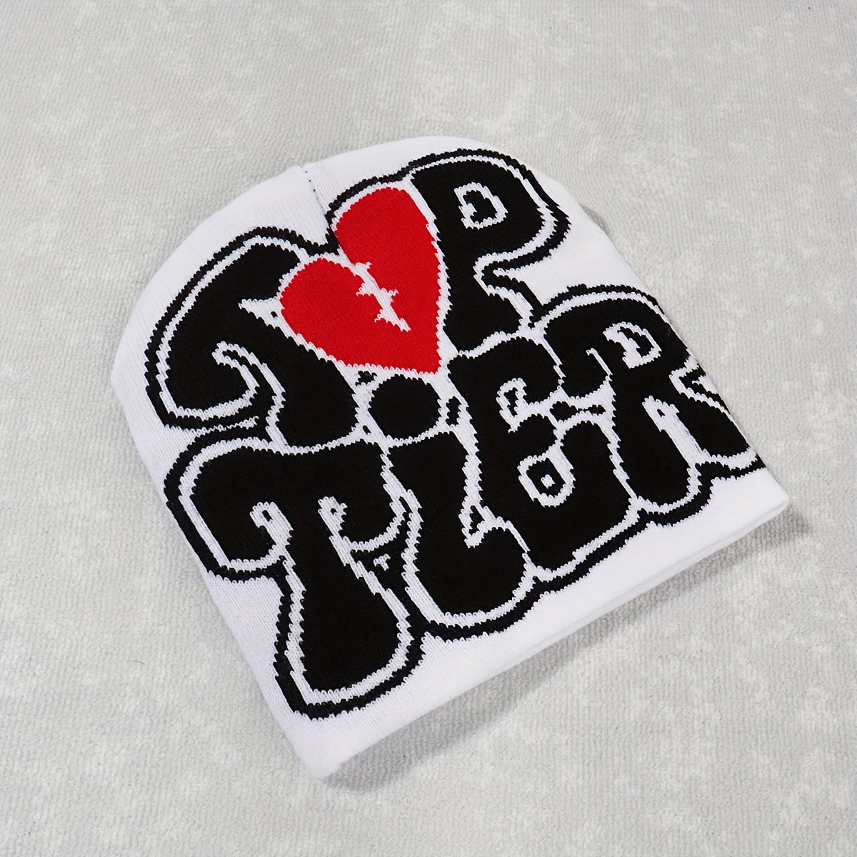 1pc Men's "TOP TIER" Beanie graphic vintage Beanie