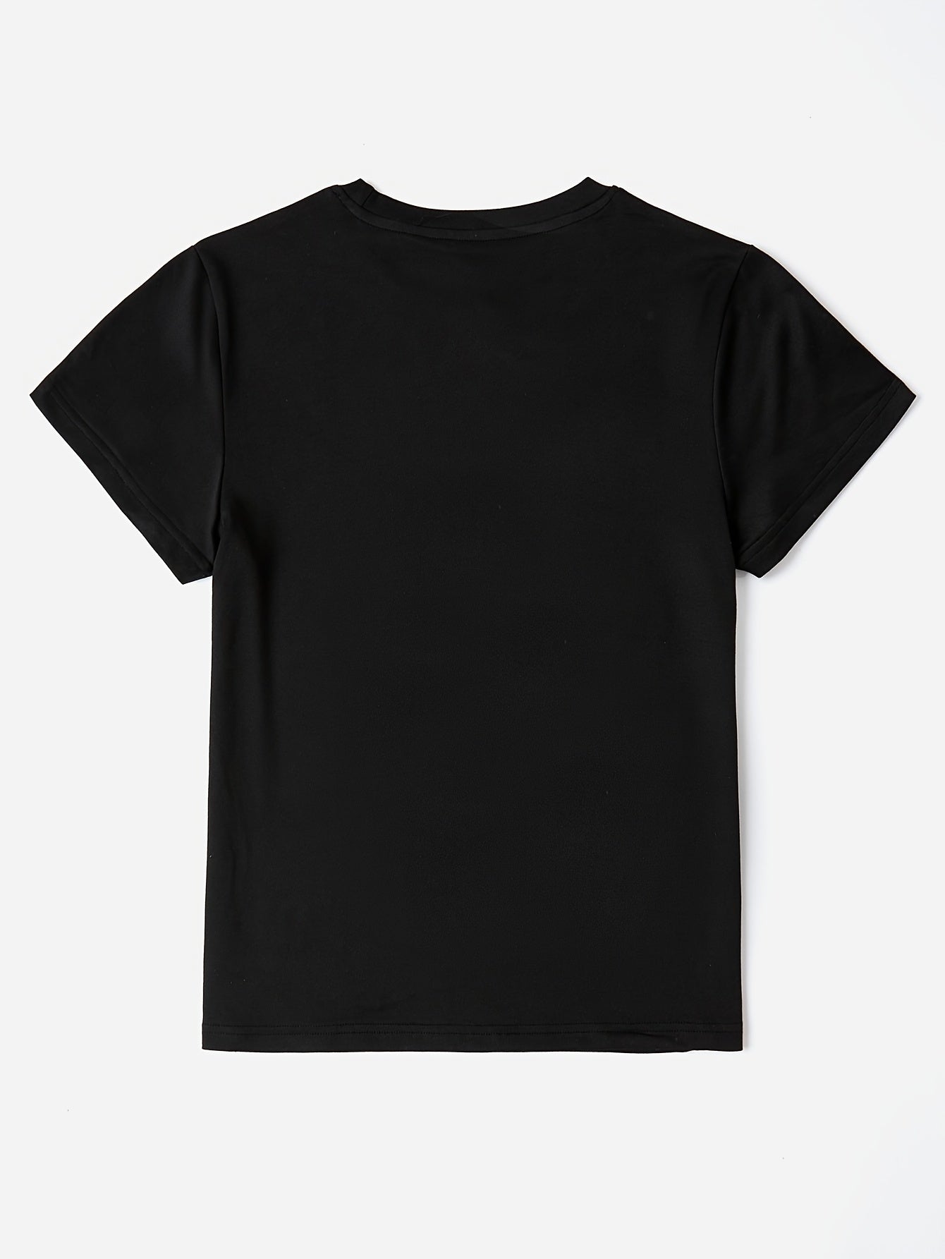 Women's Cat Graphic Tee - Casual Short Sleeve Crew Neck Top