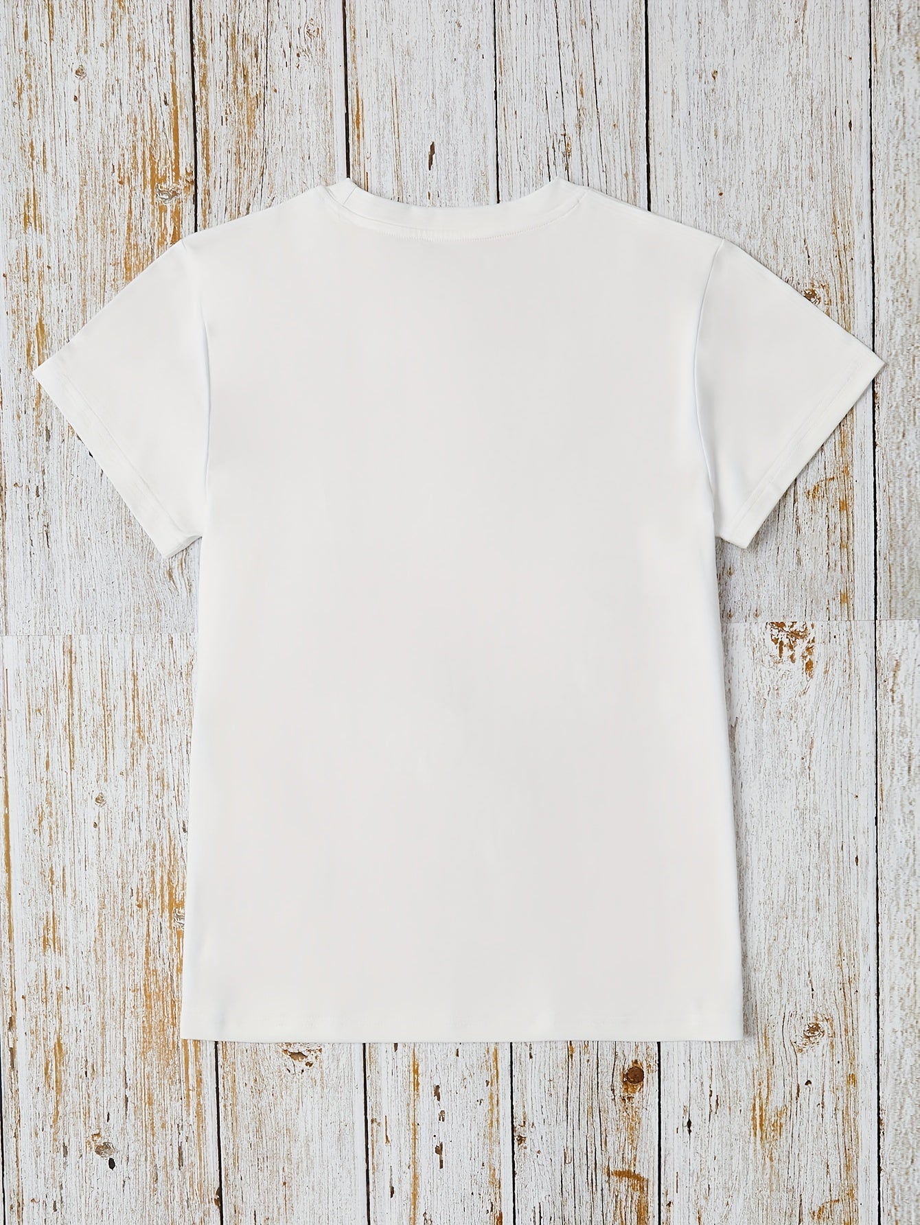 Women's Cat Graphic Tee - Casual Short Sleeve Crew Neck Top