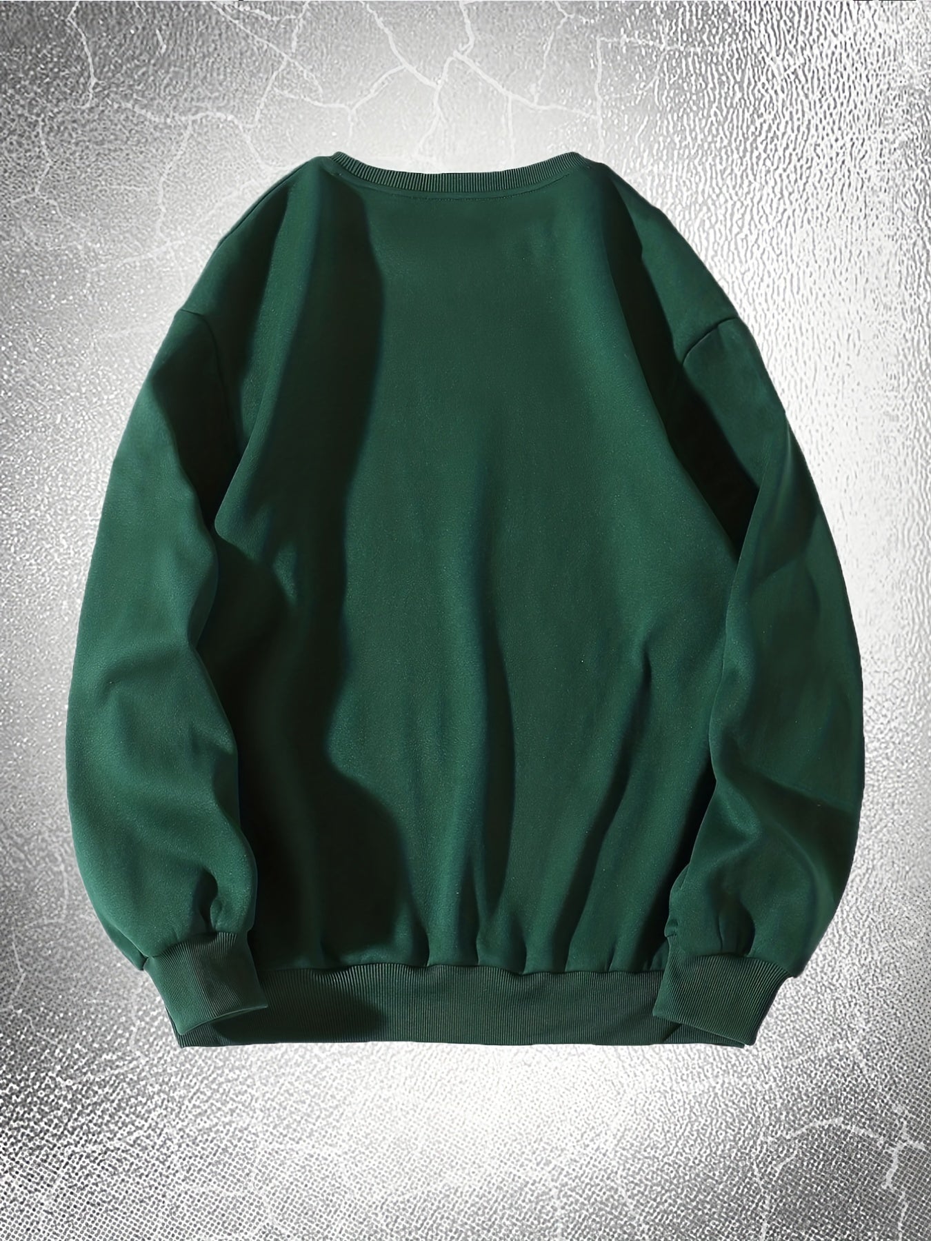 Mens Y2k Skeleton Thorns Graphic Sweatshirt - Comfortable Stretch Pullover