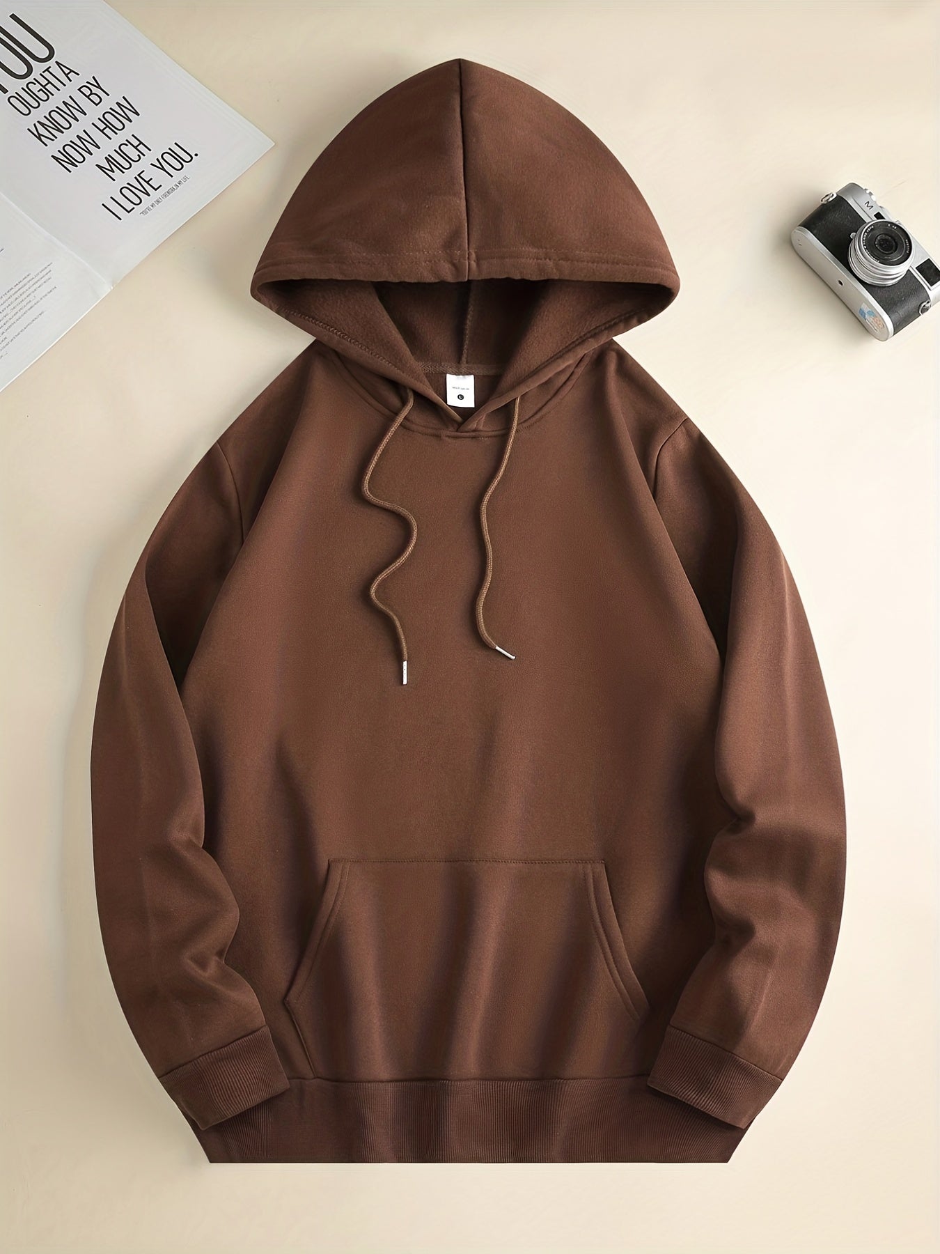 Hoodies Men, 'Love And Peace' Graphic Hoodie, Men’s Pullover Hooded Sweatshirt