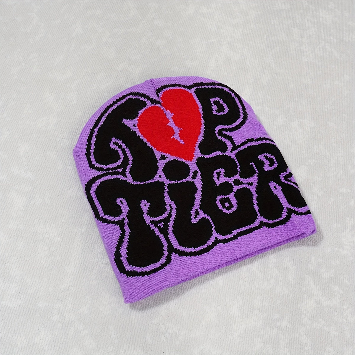 1pc Men's "TOP TIER" Beanie graphic vintage Beanie