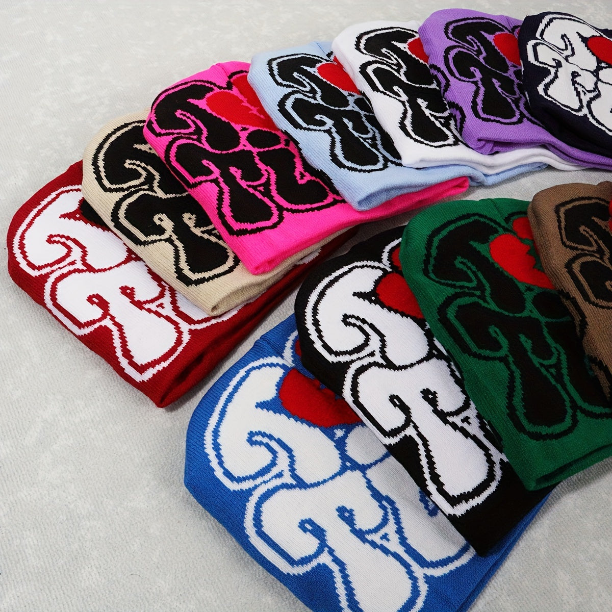 1pc Men's "TOP TIER" Beanie graphic vintage Beanie