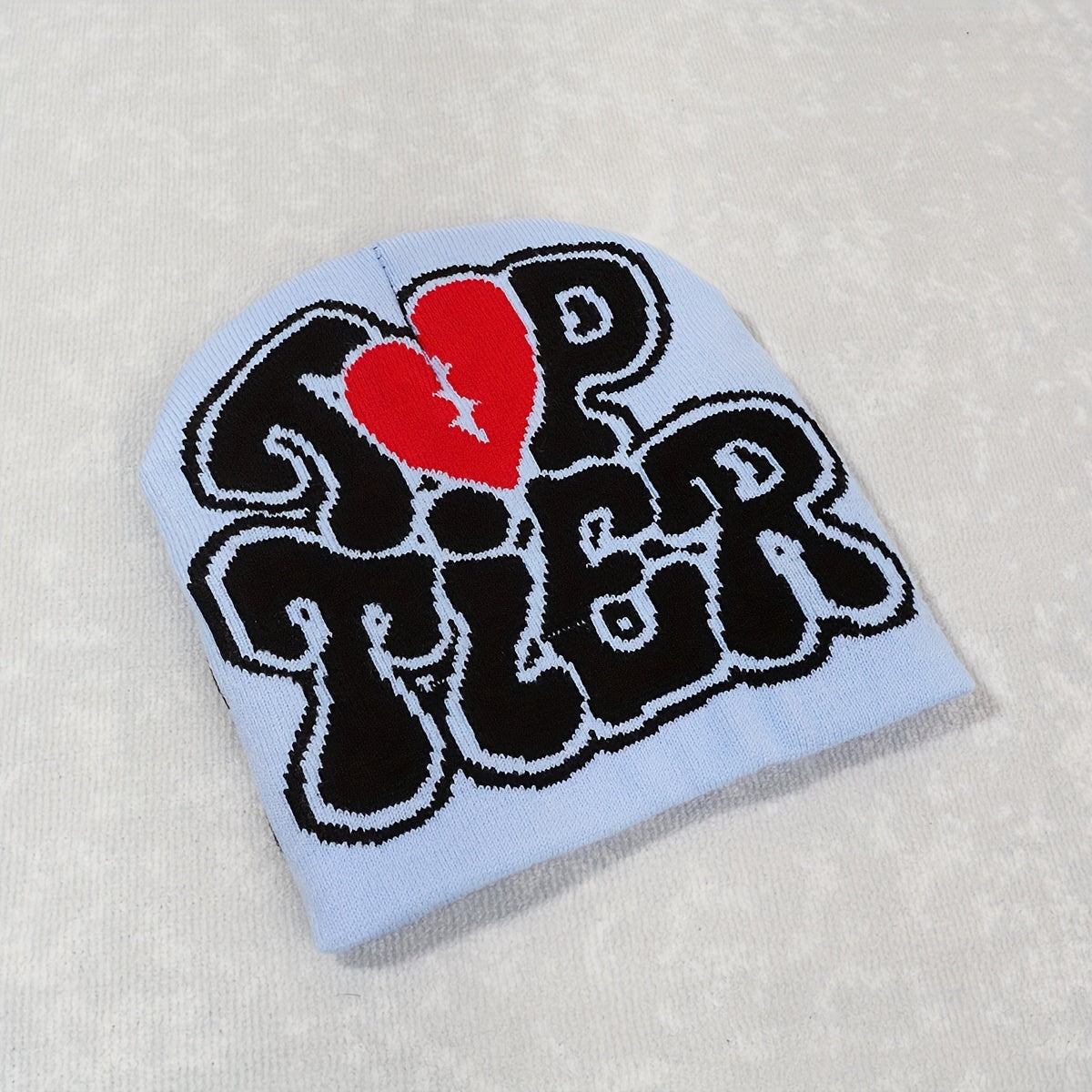 1pc Men's "TOP TIER" Beanie graphic vintage Beanie