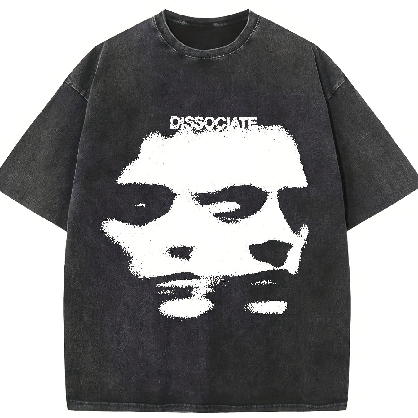 retro T-shirt, graphic men's and women's short-sleeved retro high-quality cotton men's T-shirt