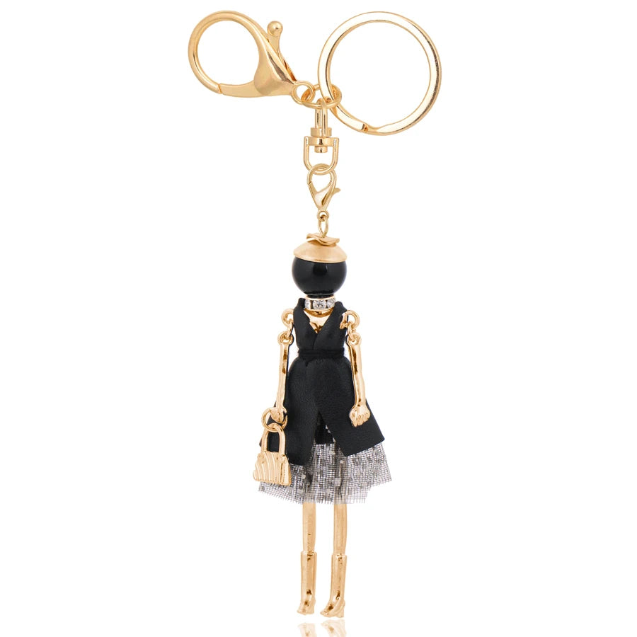 Wholesale Fashion Key Chain Bag Charms Ladies Love Keychain For Women Pendant Heart Cute Jewelry Car Gifts