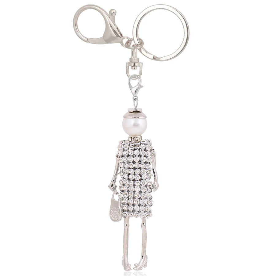 Wholesale Fashion Key Chain Bag Charms Ladies Love Keychain For Women Pendant Heart Cute Jewelry Car Gifts