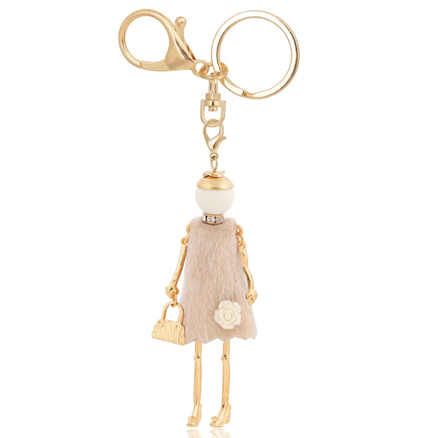 Wholesale Fashion Key Chain Bag Charms Ladies Love Keychain For Women Pendant Heart Cute Jewelry Car Gifts