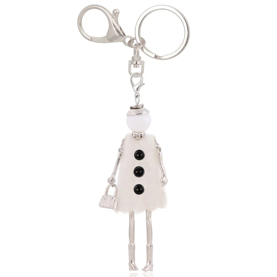 Wholesale Fashion Key Chain Bag Charms Ladies Love Keychain For Women Pendant Heart Cute Jewelry Car Gifts