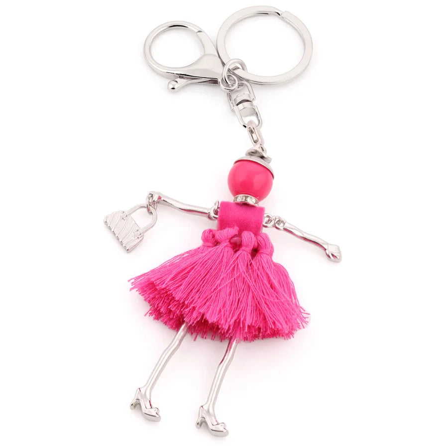 Wholesale Fashion Key Chain Bag Charms Ladies Love Keychain For Women Pendant Heart Cute Jewelry Car Gifts