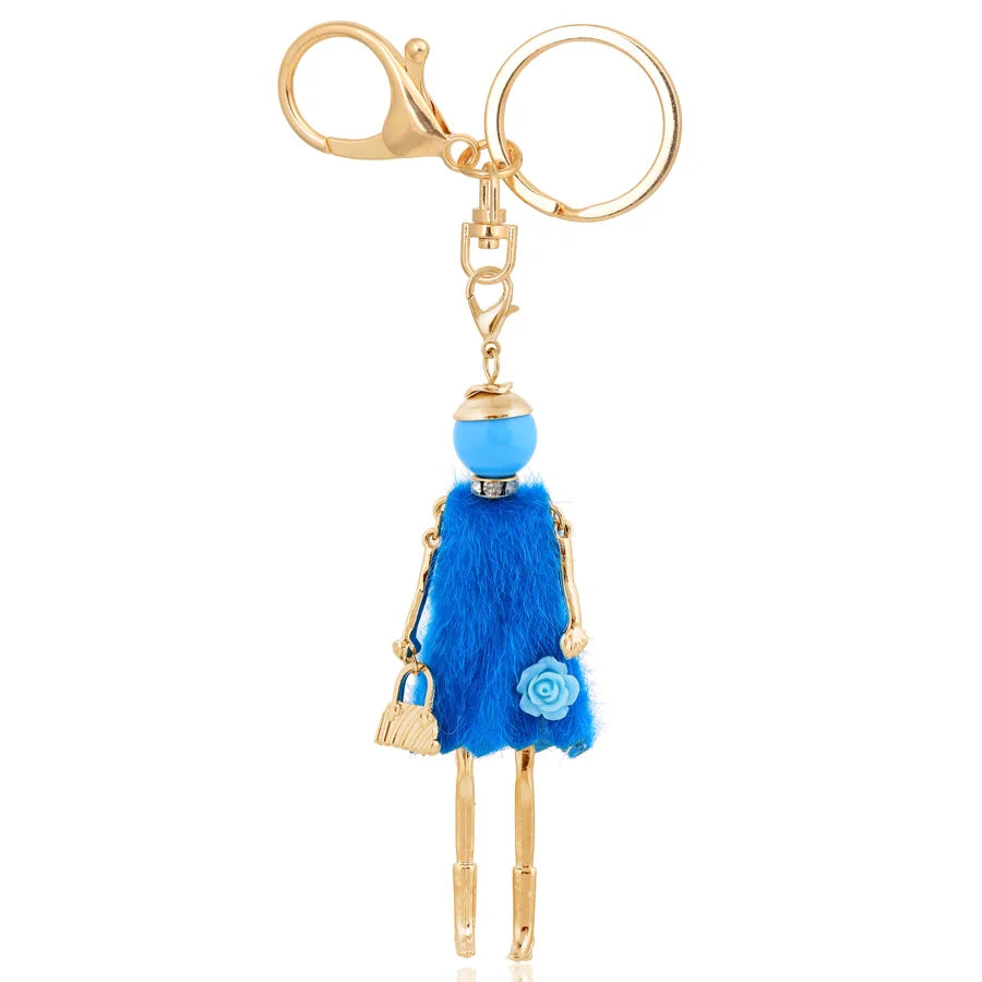 Wholesale Fashion Key Chain Bag Charms Ladies Love Keychain For Women Pendant Heart Cute Jewelry Car Gifts