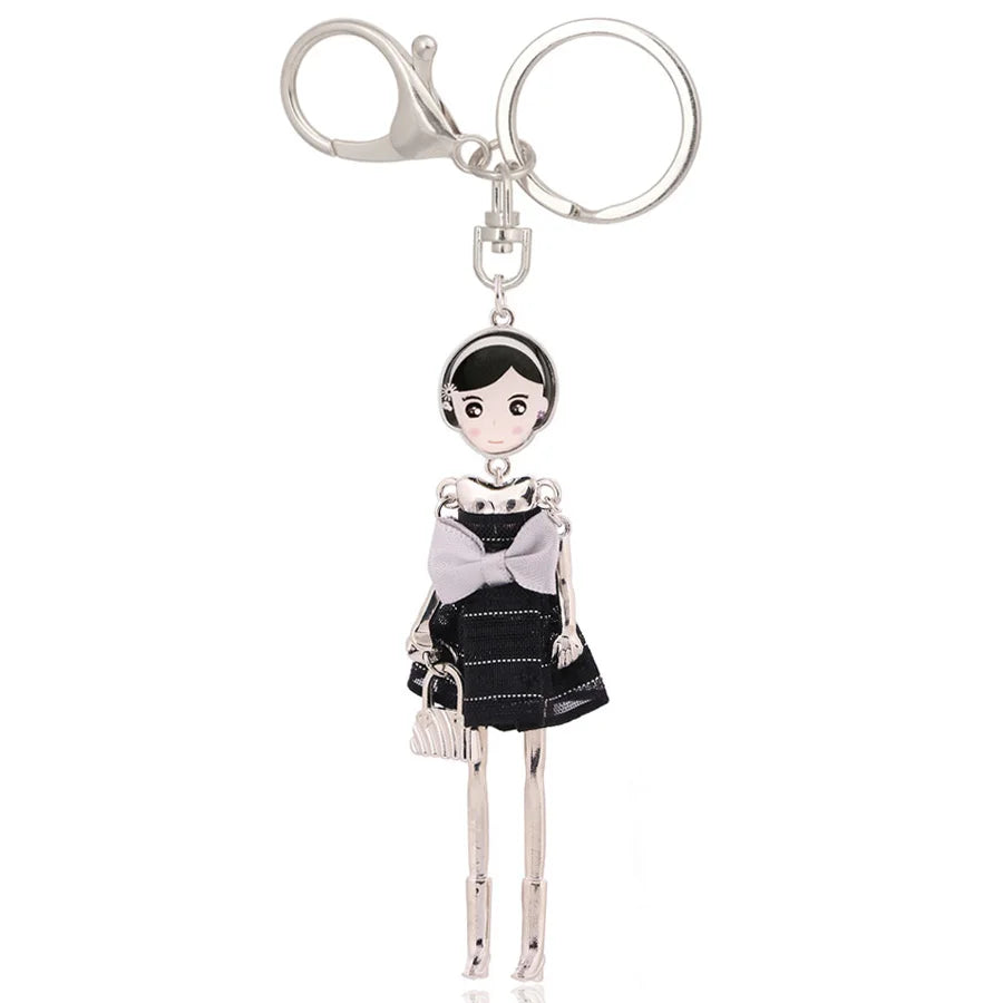 Wholesale Fashion Key Chain Bag Charms Ladies Love Keychain For Women Pendant Heart Cute Jewelry Car Gifts