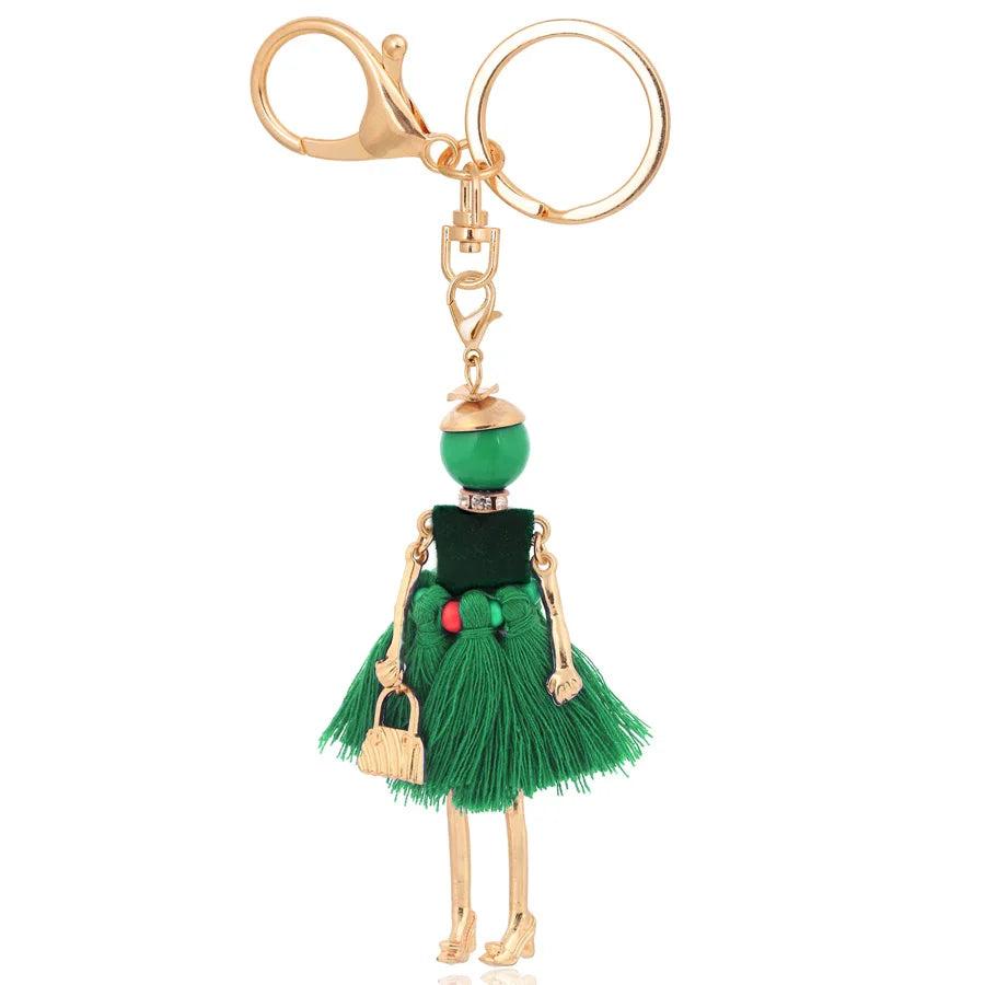 Wholesale Fashion Key Chain Bag Charms Ladies Love Keychain For Women Pendant Heart Cute Jewelry Car Gifts