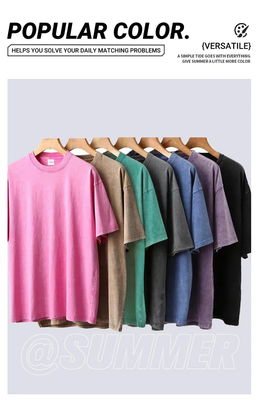 Womans Cotton Washed T-Shirts Fashion Loose O-Neck Short Sleeve Brooklyn New York Printing Tops Female Clothes