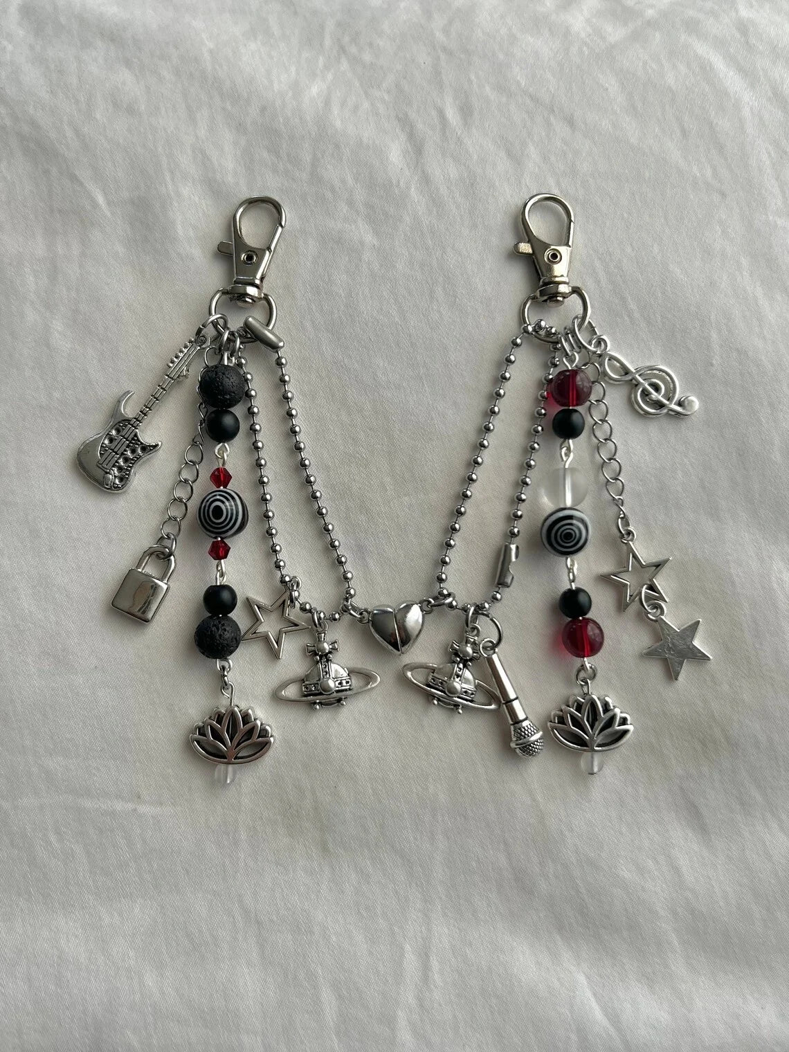 Nana & Ren Keychains  || handmade ||