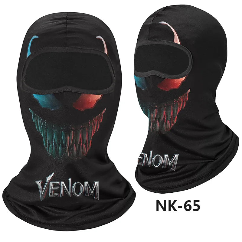 Skull Men Balaclava Mask Cycling  Face Cover Motorcycle Bicycle Headgear Full Face Bandana Breathable Windproof