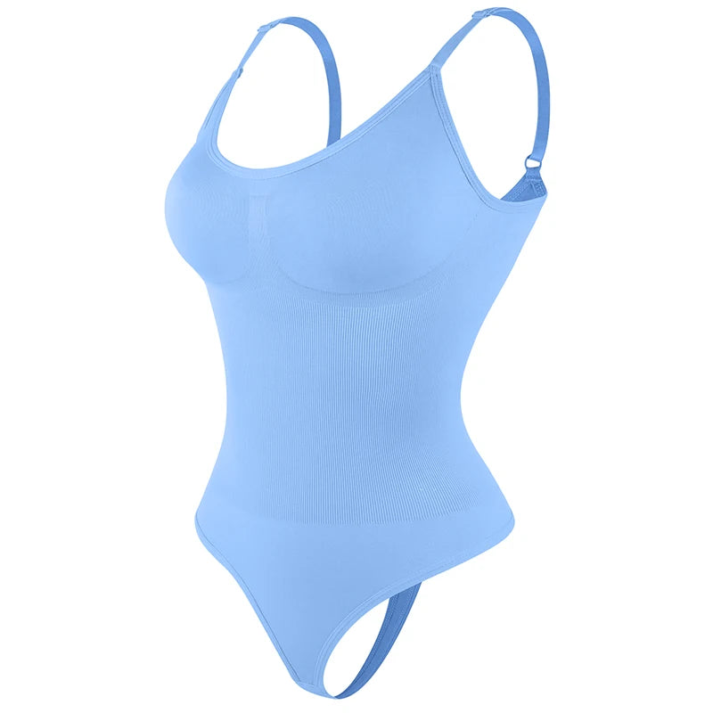 Smoothing Shapewear Bodysuit for Women  Full Body Shaper Thong Soft Body Shaping