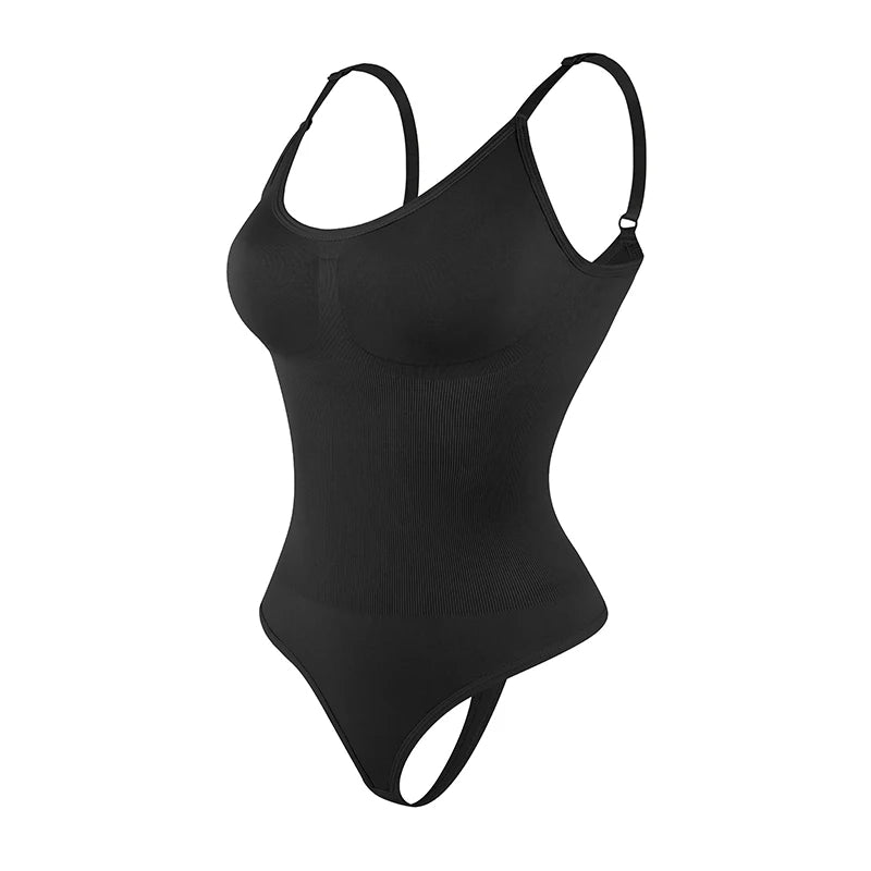 Smoothing Shapewear Bodysuit for Women  Full Body Shaper Thong Soft Body Shaping