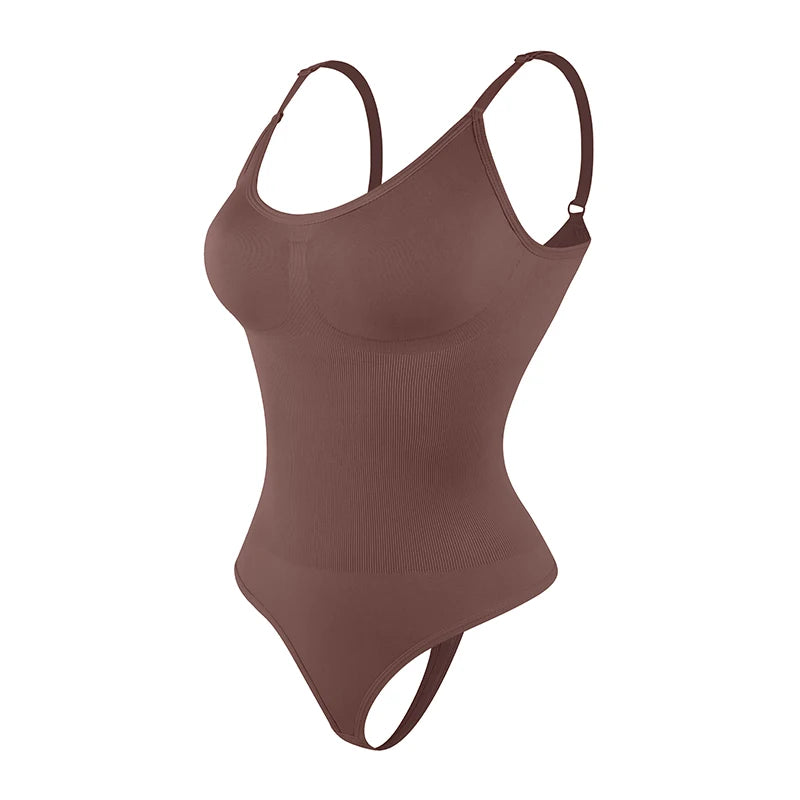 Smoothing Shapewear Bodysuit for Women  Full Body Shaper Thong Soft Body Shaping
