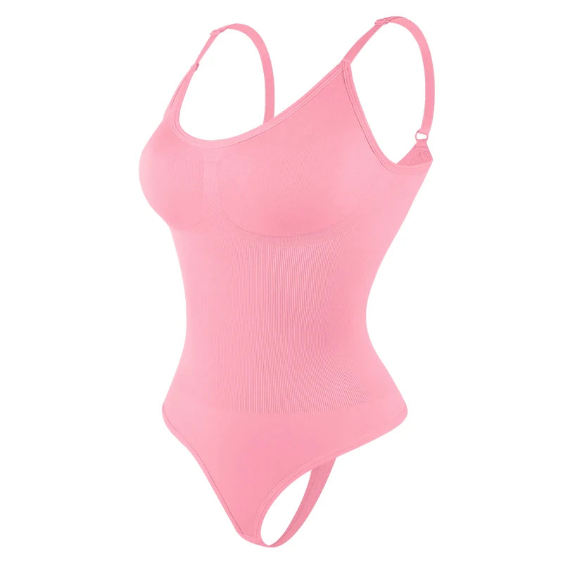 Smoothing Shapewear Bodysuit for Women  Full Body Shaper Thong Soft Body Shaping