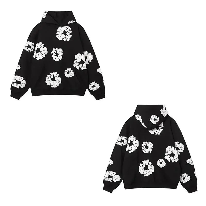 Loose Printed Hoodie for Men And Women Faionable Sweatirt Casual Comfortable Streetwear
