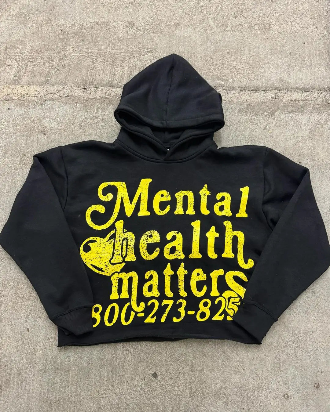 High Street Trendy Streetwear Harajuku Retro Letter Print Colorful Hoodie Men Casual Oversized Sweatshirt Women