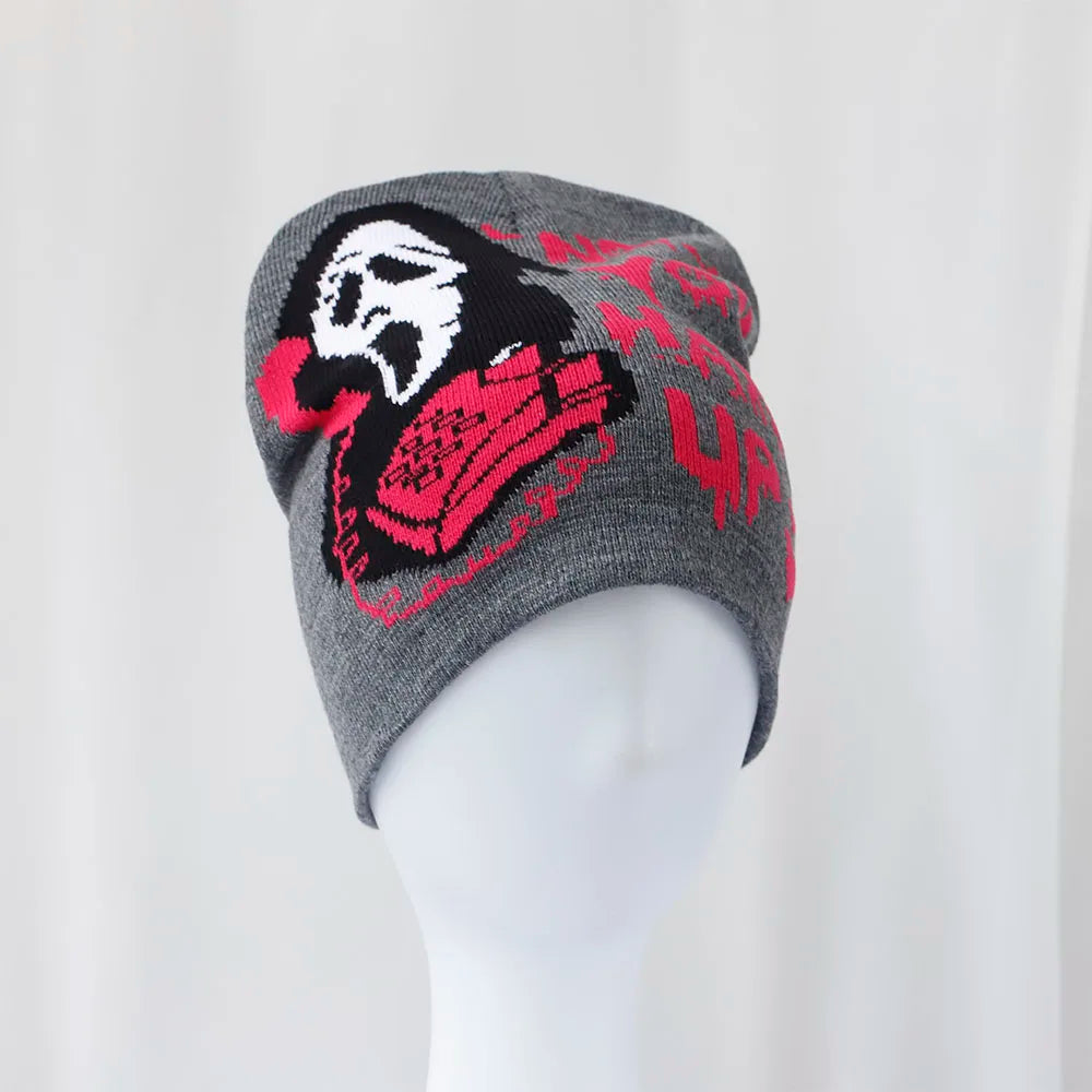 skull Beanies Cap Soft Wool Skullies Beanies Vintage Graphic