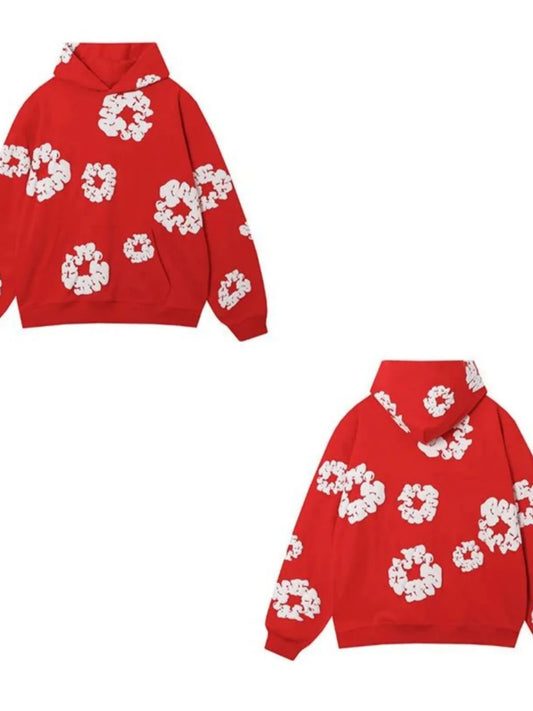 Loose Printed Hoodie for Men And Women Faionable Sweatirt Casual Comfortable Streetwear