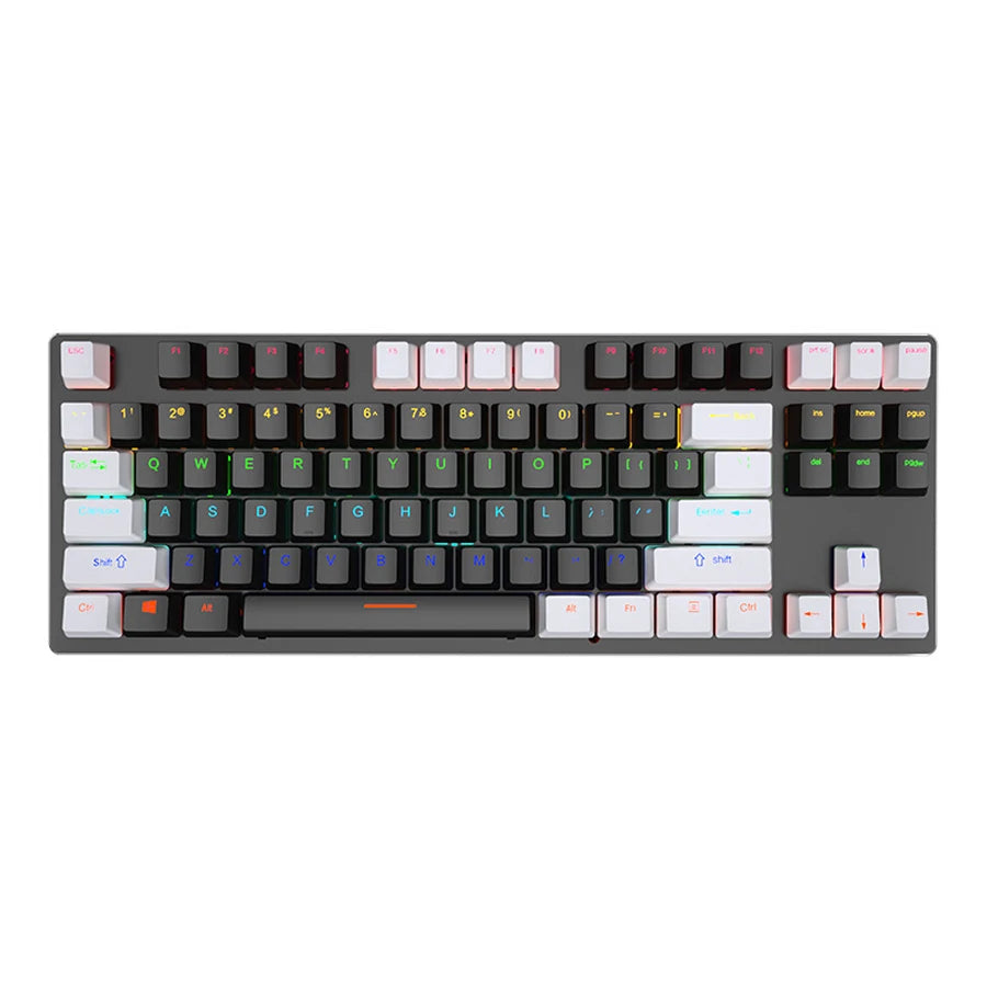 Mini Backlit RGB Gaming Mechanical Keyboard Gamer Mechanic Kit Custom