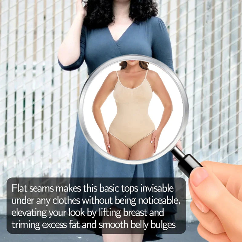 Smoothing Shapewear Bodysuit for Women  Full Body Shaper Thong Soft Body Shaping