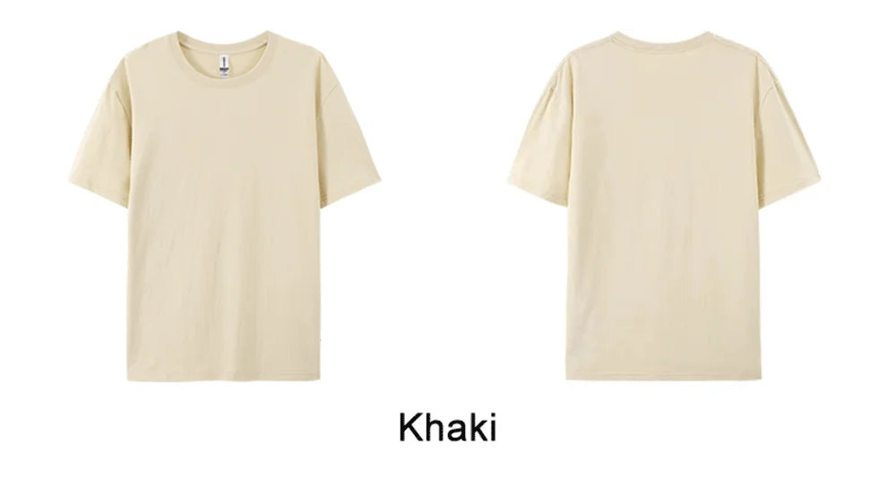 Get Along With The Time Mens Oversize Short Sleeve Quality T Shirts Casual Soft Tops