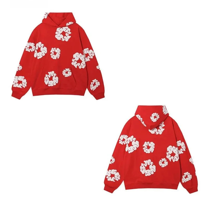 Loose Printed Hoodie for Men And Women Faionable Sweatirt Casual Comfortable Streetwear