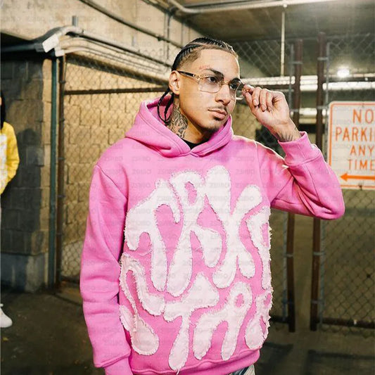 Harajuku Letter Print hoodies men graphic y2k top oversized hoodie Couples American streetwear goth women clothes