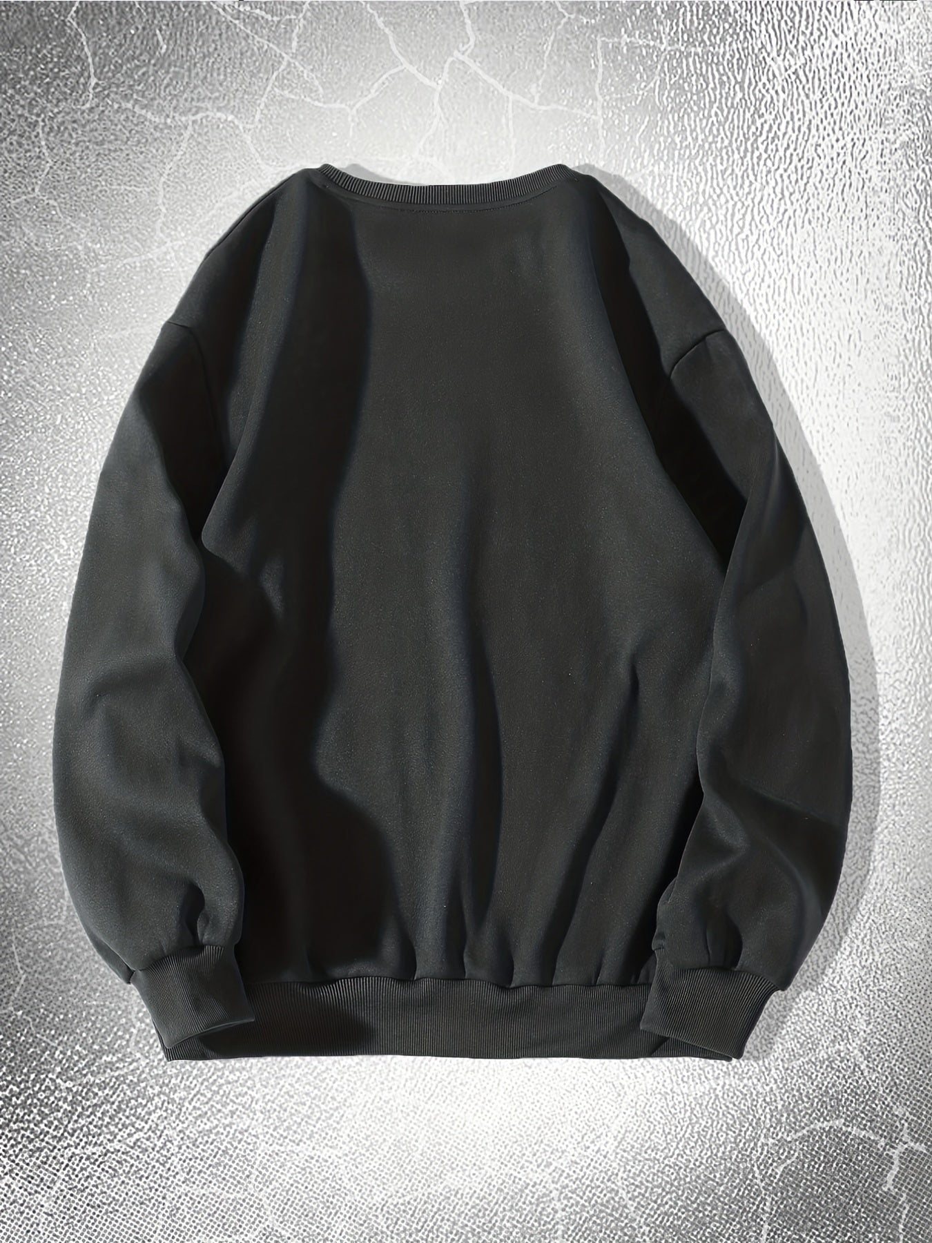 Mens Y2k Skeleton Thorns Graphic Sweatshirt - Comfortable Stretch Pullover