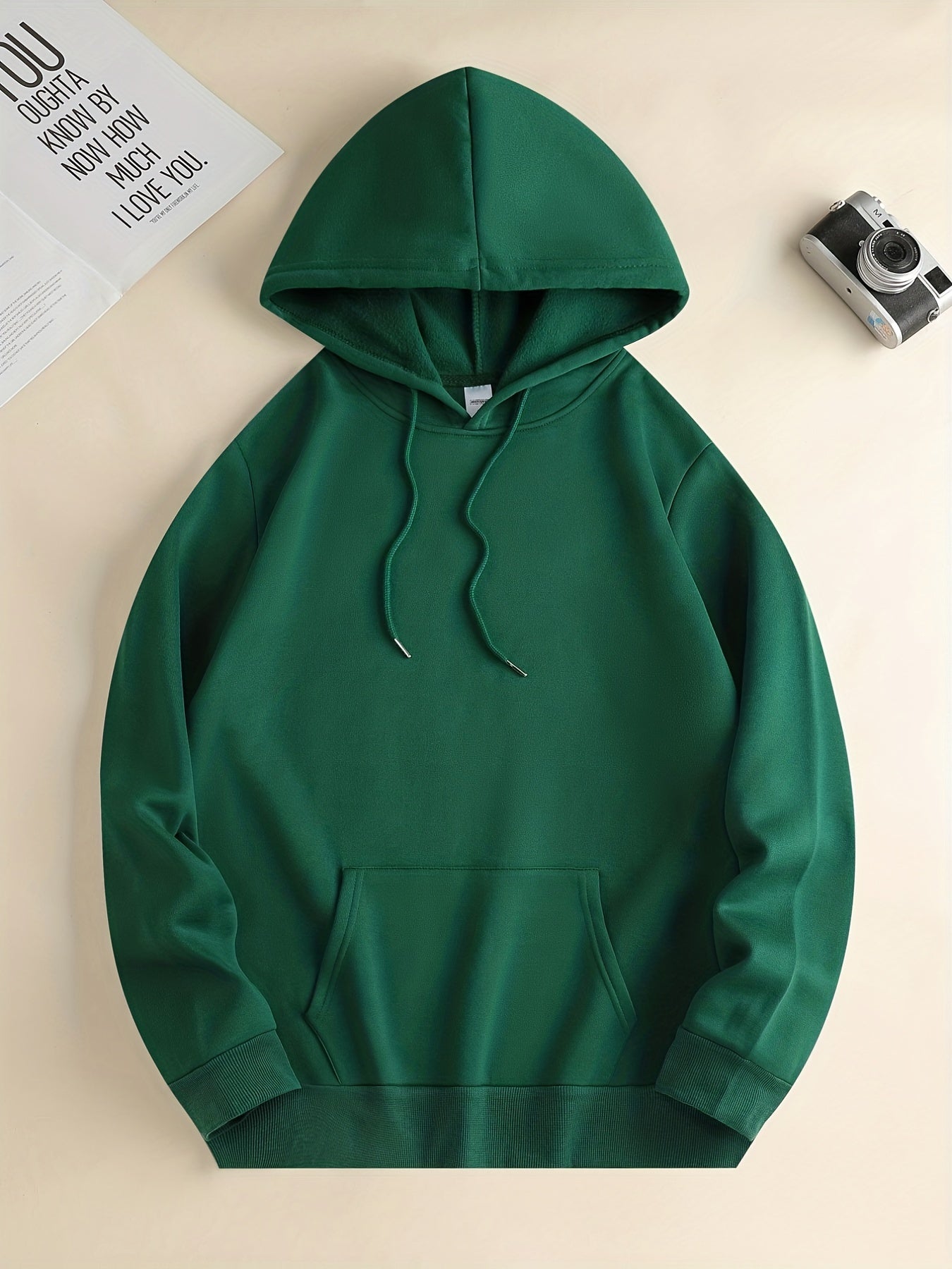 Hoodies Men, 'Love And Peace' Graphic Hoodie, Men’s Pullover Hooded Sweatshirt