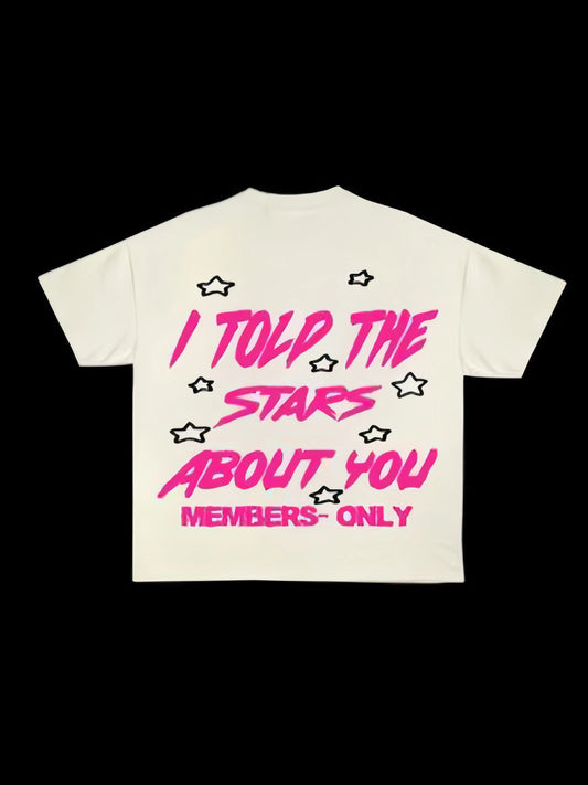 Y2K Anime-Inspired Crew Neck Tee Anime-Inspired Y2K Polyester T-Shirt, Regular Length, with Spliced Crew Neck