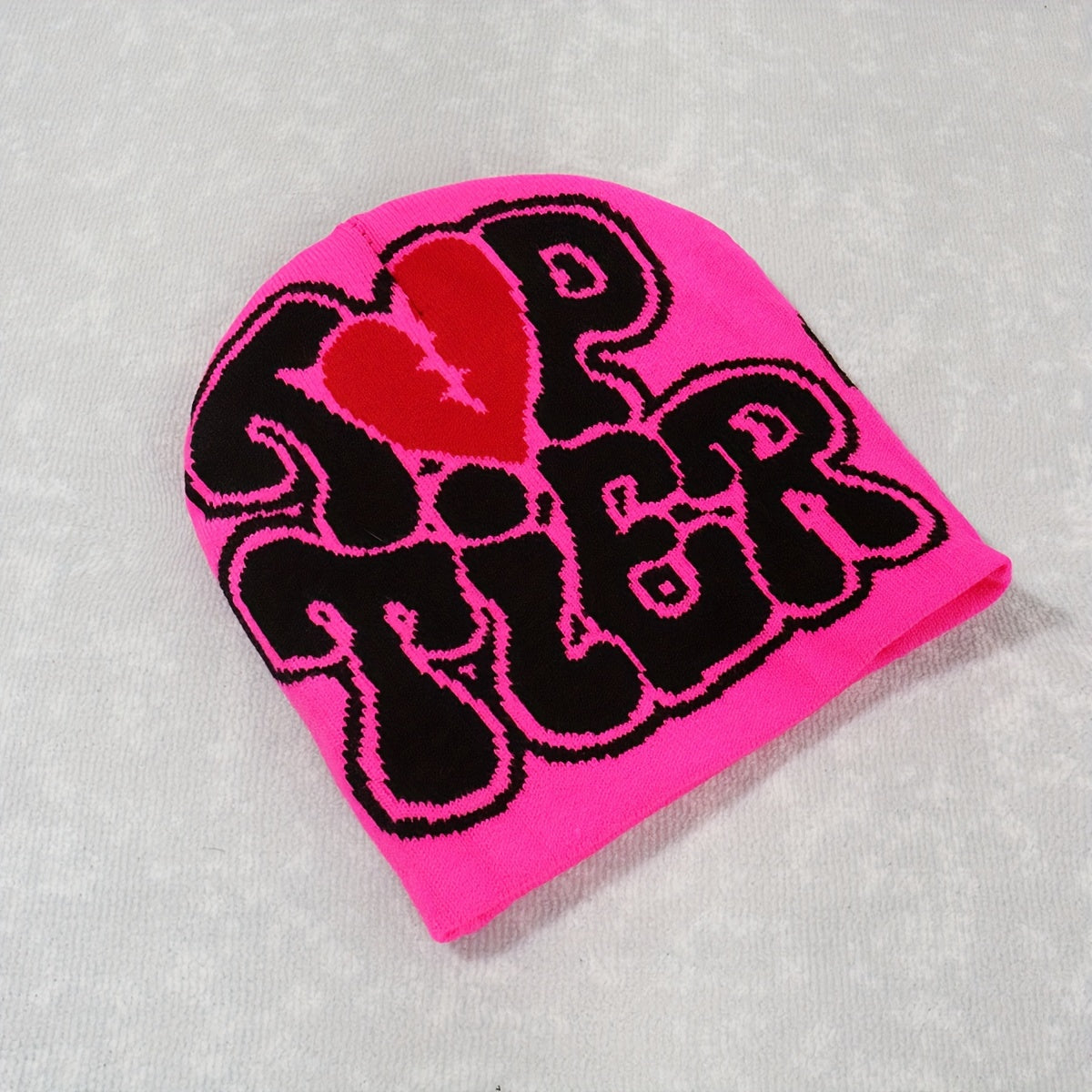 1pc Men's "TOP TIER" Beanie graphic vintage Beanie
