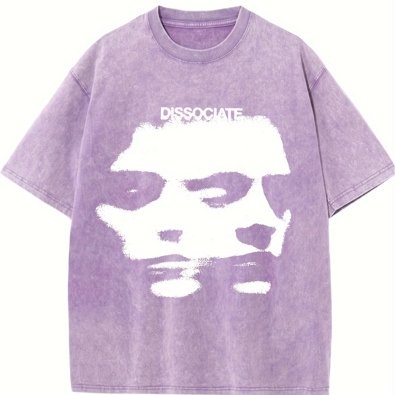 retro T-shirt, graphic men's and women's short-sleeved retro high-quality cotton men's T-shirt