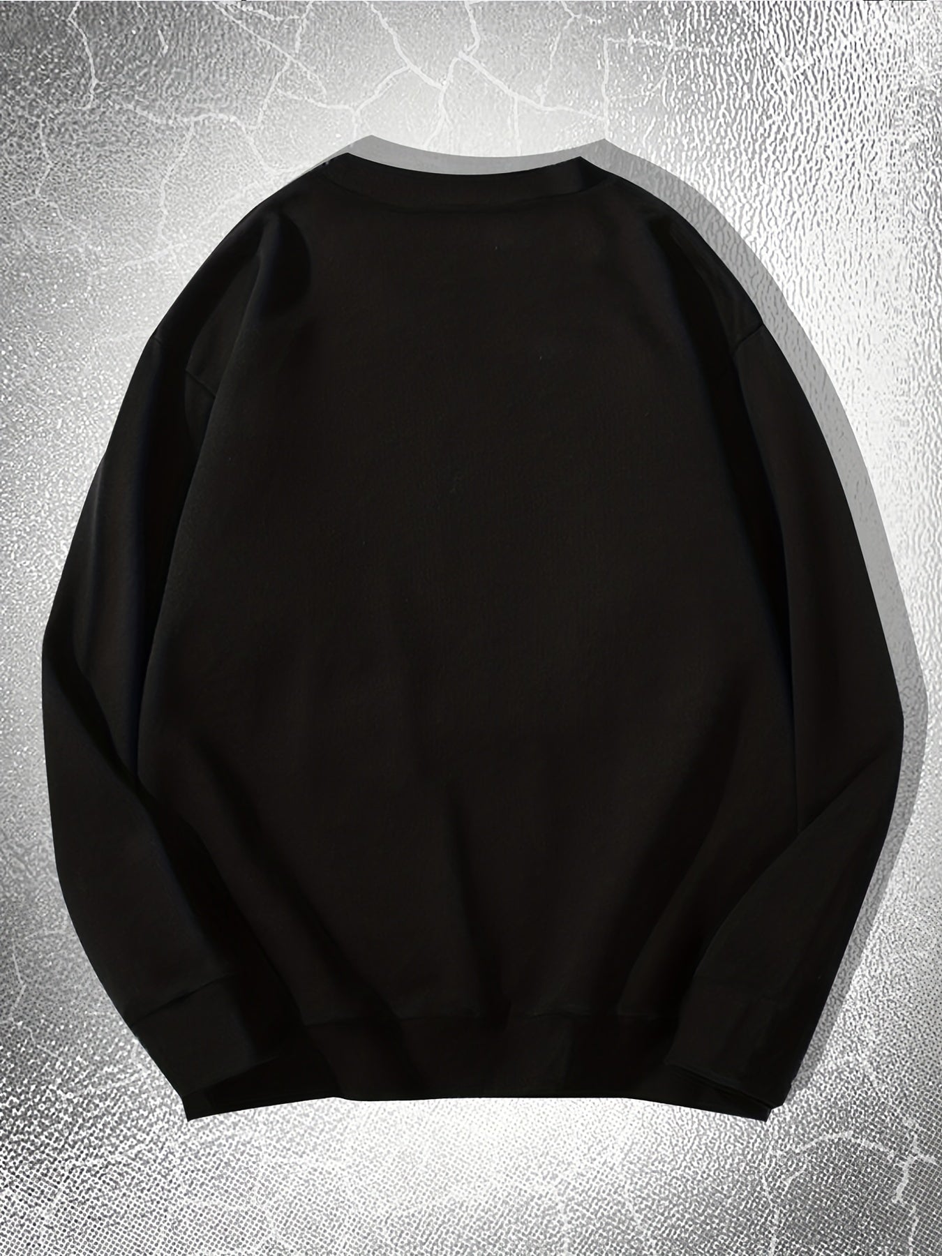 Mens Y2k Skeleton Thorns Graphic Sweatshirt - Comfortable Stretch Pullover