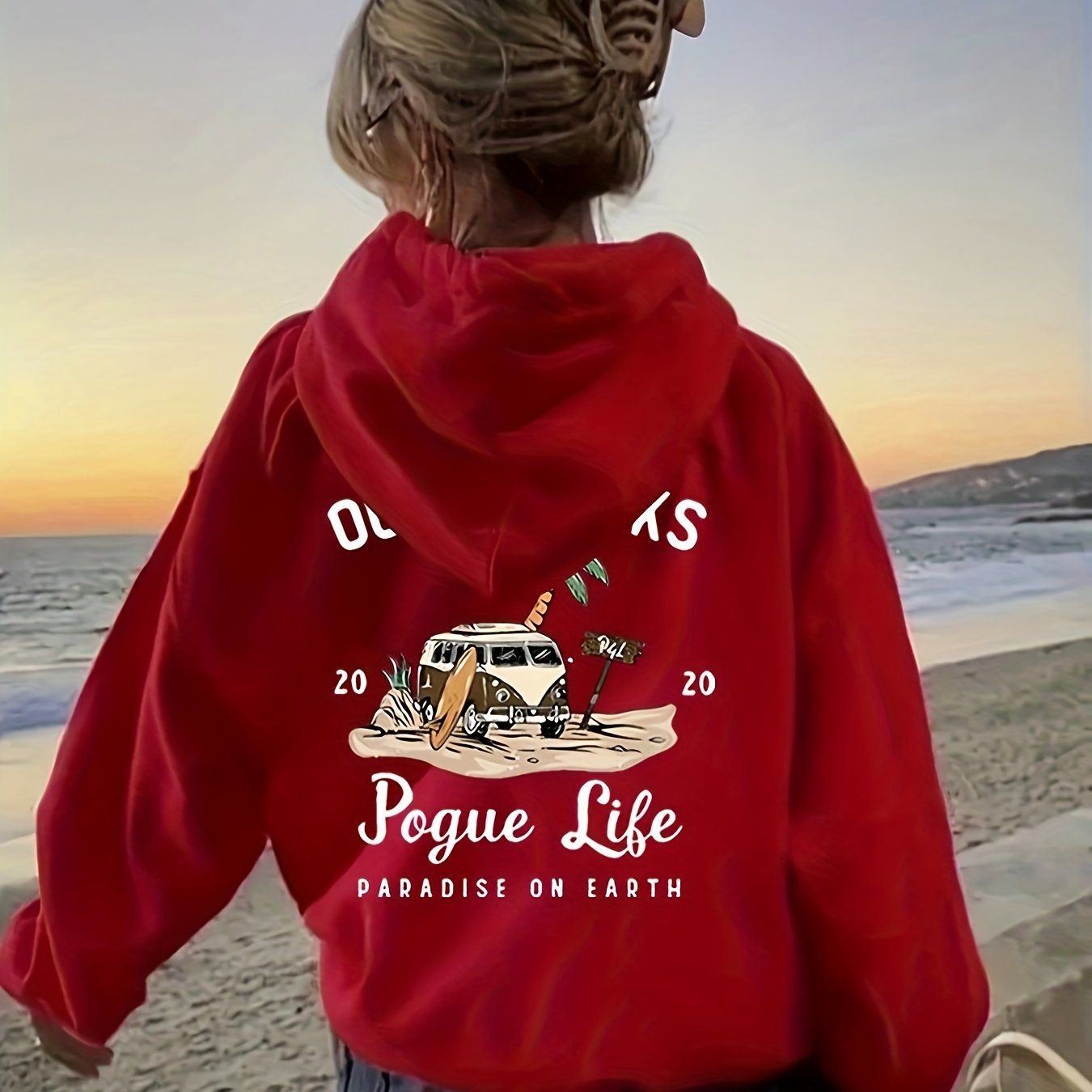 Hoodie - Long Sleeve Sweatshirt Soft and Cozy Women's