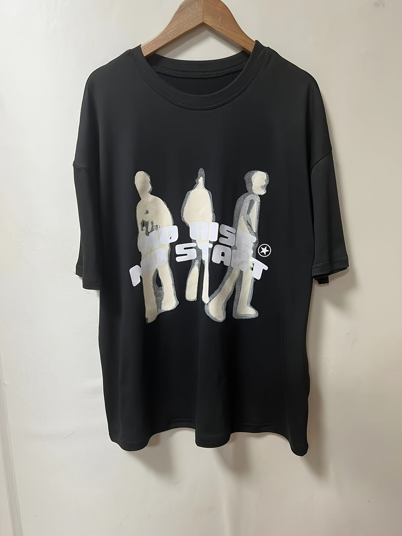 Y2K Graphic Print T-shirt, Casual Short Sleeve Crew Neck Top