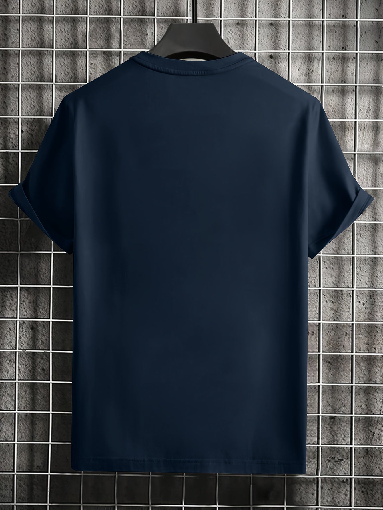 Men's Graphic Tee with Unique Portrait Design