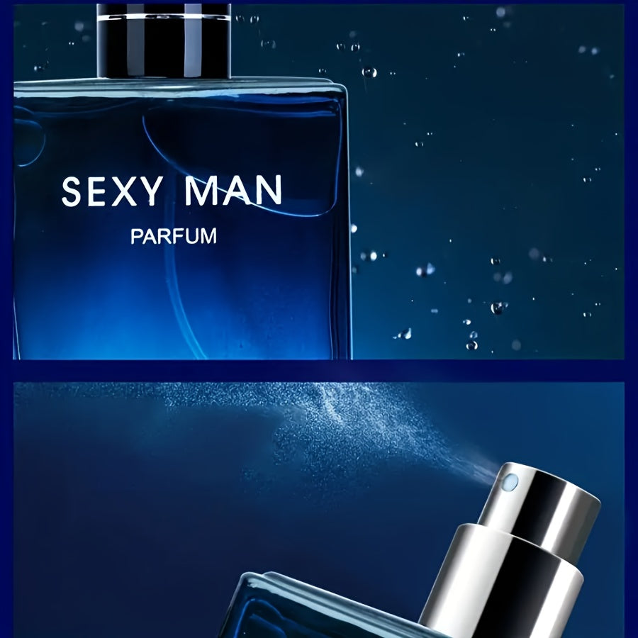 55ml Long-Lasting Eau De Parfum for Men - Refreshing Cologne Perfume with Seductive Scent,