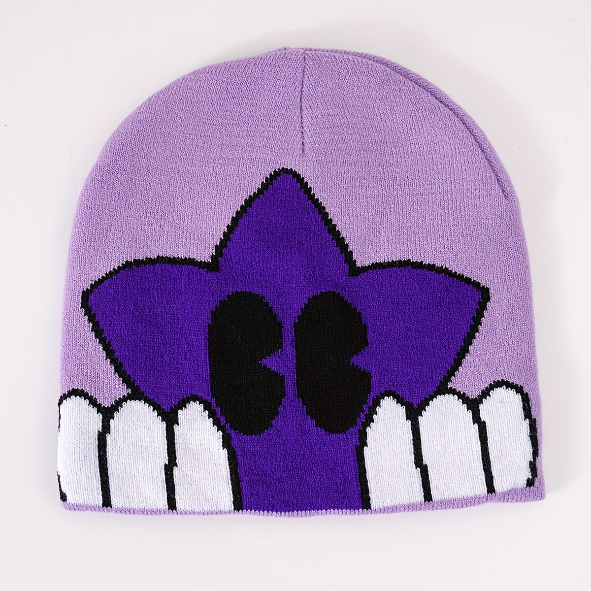 Star Beanie Candy Color Skull Cap Lightweight ElasticColdproof Beanies